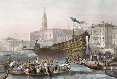 Retour du Bucentaure, Venise 