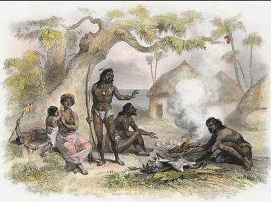 Habitants De Tikopia 