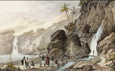 Lavage D´un Minerai D´Or, Près De La Montagne Itacolumi