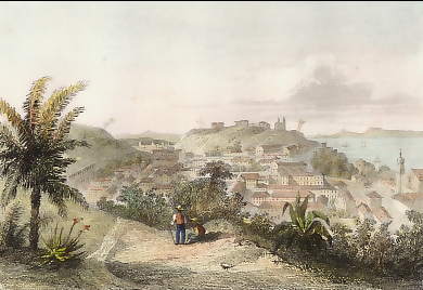 Vue De Rio Janeiro, Prise du Couvent de Sainte-Thérèse