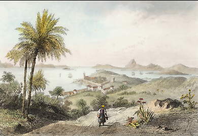 Vue De Rio Janeiro, Prise du Sommet De L´Aqueduc