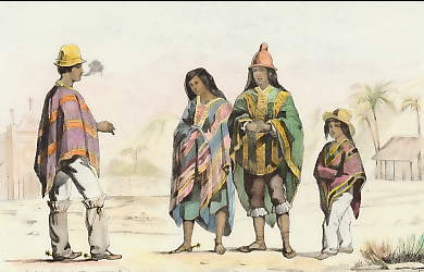 Costumes Du Peuple Chilien 
