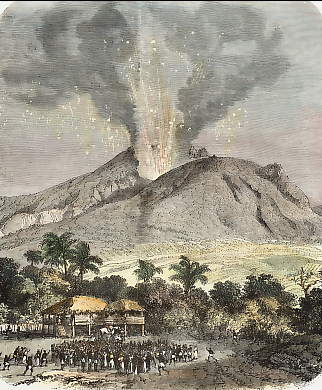 Martinique, Éruption Volcanique De La Montagne-Pelée