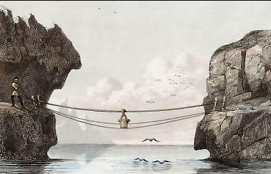 Pont De Cordes Près De Lerwick