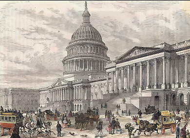 Washington, Vue Du Capitole 