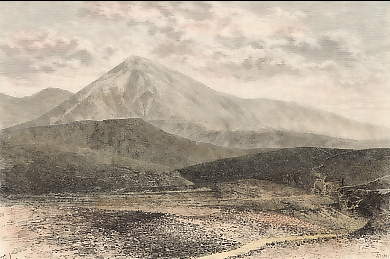 Le Demavend, Vue Prise Du Nord-Ouest 