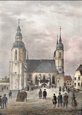 Die Andreaskirche in Eisleben