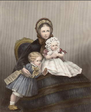 Her Royal Highness the Crown Princess of Prussia and Her Children 