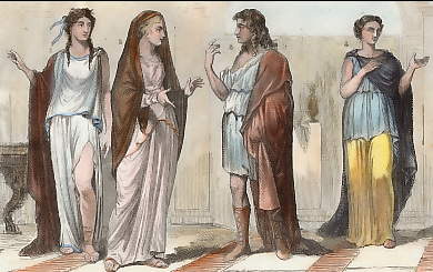 Jeune Lacédémonienne, Veuve Troyenne, Prince De La Phocide, Jeune Athénienne 
