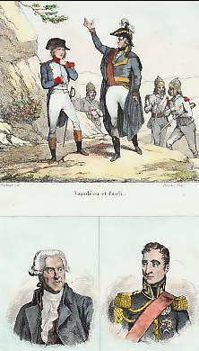 Napoléon et Paoli ; Paoli ; Pozzo Di Borgo 