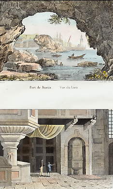 Port De Bastia, Vue Du Lion ; Fonds De Baptême D´Ajaccio 