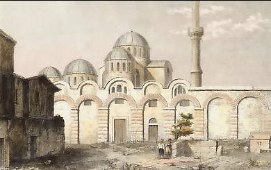 Église Du Pantocrator à Constantinople
