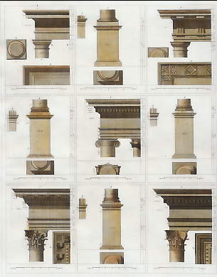 Architecture: Tuscan, Doric, Ionic, Corinthian and Composite 