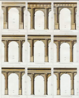 Architecture: Tuscan, Doric, Ionic, Corinthian and Composite