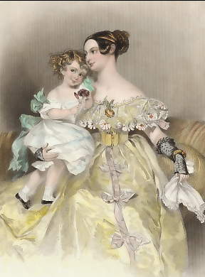 Mrs Henry Bathurst and Child 