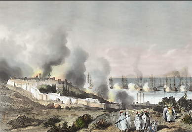 Bombardement De Tanger Par S. A. R. Le Prince De Joinville, 6 Août 1844