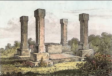 Trône Du Roi à Axum 