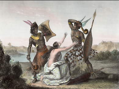 Sarah, Disputée Par Deux Canibales, Marino et Matabele 