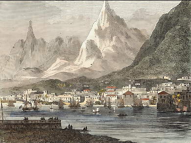 Vue De Port-Louis, Île De France 