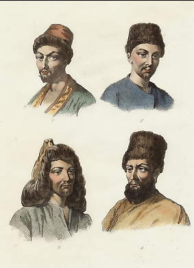 Habitants De L´Asie Centrale: Ouzbek, Turcoman, Kirghiz, Sarti 