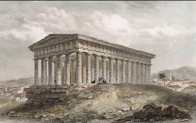 The Temple of Theseus, Athens