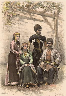 Types et Costumes Arméniens