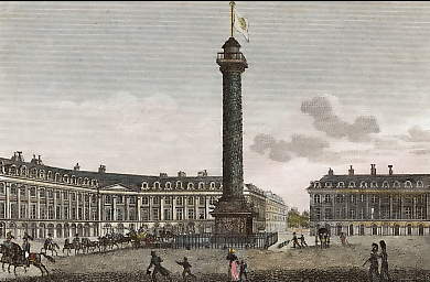 Vue De La Place Vendôme et De La Colonne 