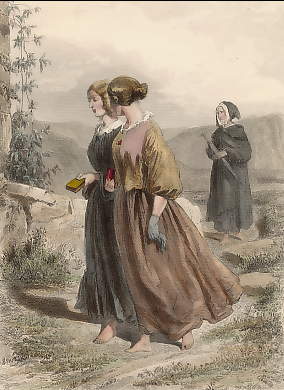 Jeunes Filles Des Environs De Glasgow 