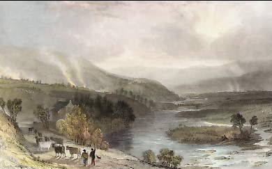 Teesdale, Near Winch Bridge, Durham 