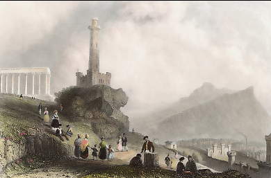 Édimbourg from the Calton Hill