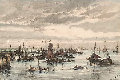 Stornoway, Retour De La Pêche Au Hareng