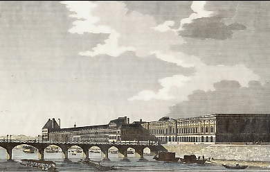 Vue du Louvre