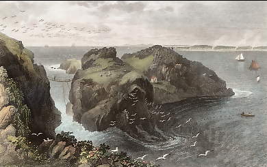 Carrick-a-Rede, Coast of Antrim, Ireland