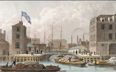 Entrance to the Regent´s Canal, Limehouse 