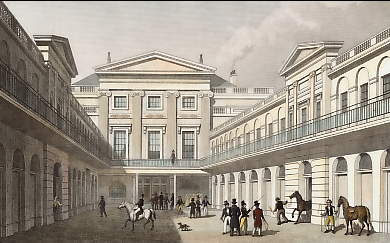 South East View of the London Horse & Carriage Repository, Gray´s Inn Road 