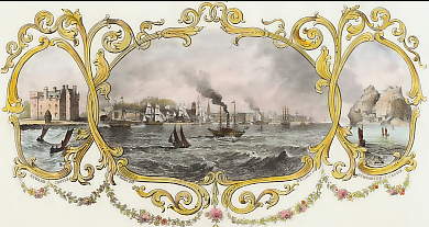 Greenock ; Newark Castle ;  Dumbarton Castle 