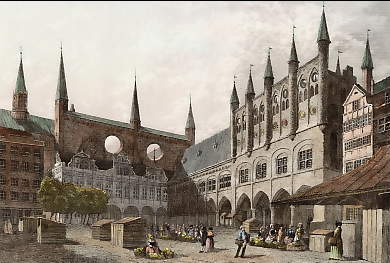 Hôtel De Ville, Lübeck 