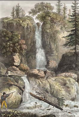 Wasserfall Bei Langhennersdorf 
