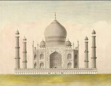 Die Taj Mahul, Krone Der Gebäude, Zu Agra
