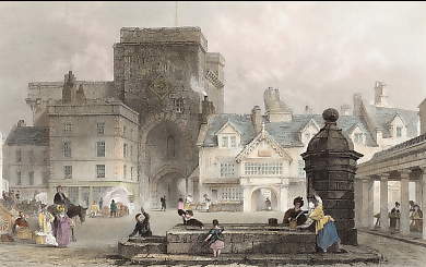 Hexham Market Place, Northumberland 