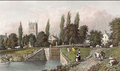 Calne, from the Canal 