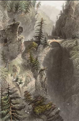 The Second Bridge, Via Mala, Grisons