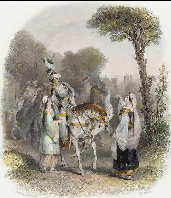 (Scene of Lalla Rookh, an Oriental Romance)