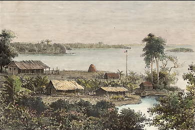 L´Ou-Banghi, Vue Prise Au Poste De Nkoundjia