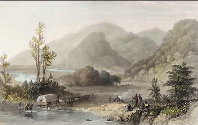 Pass of the Great Fish River, South Africa 