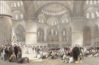 The Mosque of Sultan Achmet, Constantinople