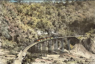 Viaduc De Metlac, Entre Cordoba et Orizaba, Sur Le Chemin De Fer De Mexico à Vera-Cruz
