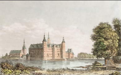 Château De Frederiksborg, à Copenhague