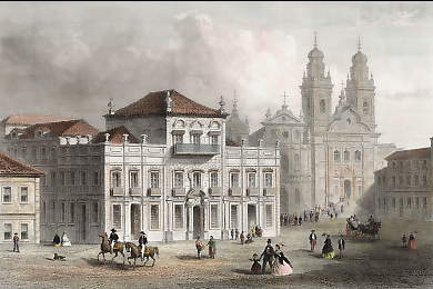 Rio De Janeiro, Palais Impérial et Cathédrale