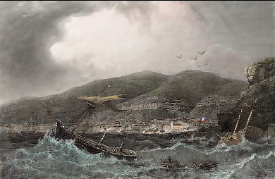 Naufrages Célèbres, Pertes De 19 Navires à Valparaiso, Chili